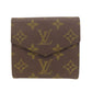 LOUIS VUITTON Bifold Wallet M61660 Monogram canvas Brown Portonet Bie Cult Credit