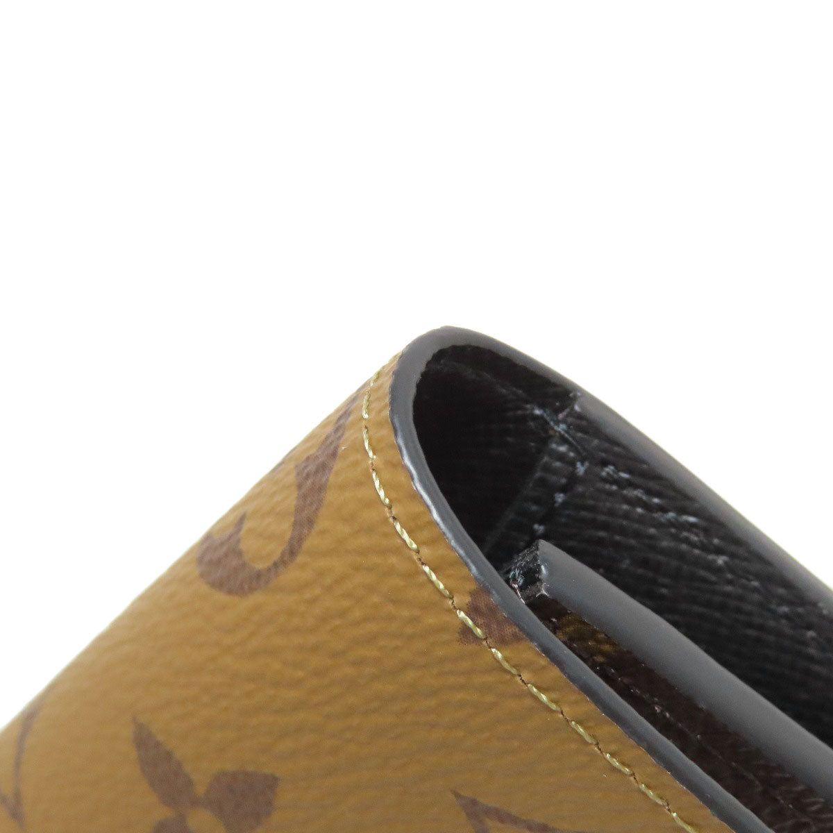 LOUIS VUITTON Long Wallet Purse M82157 Monogram reverse Brown Portefeuille Emily