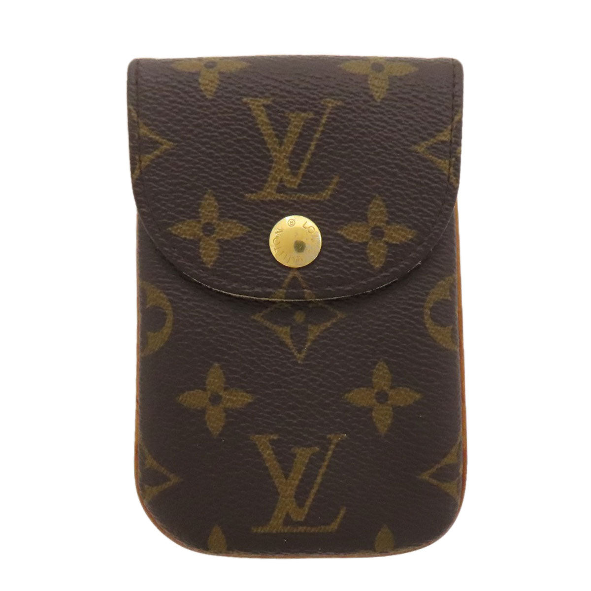 LOUIS VUITTON Accessory pouch M66546 Monogram canvas Brown Etui Forenne mobile phone case