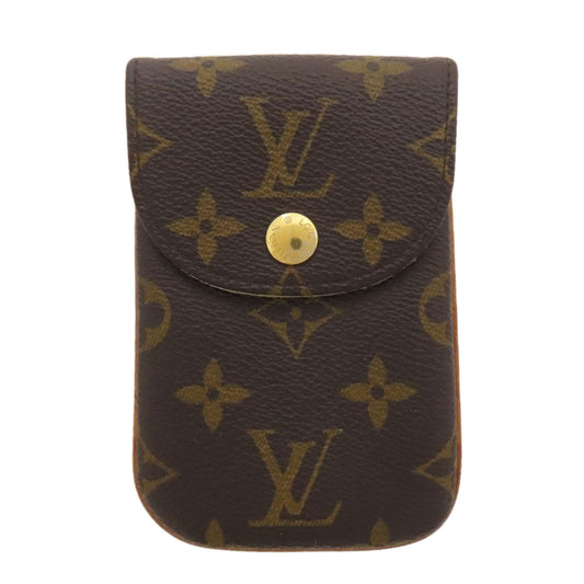 LOUIS VUITTON Accessory pouch M66546 Monogram canvas Brown Etui Forenne mobile phone case
