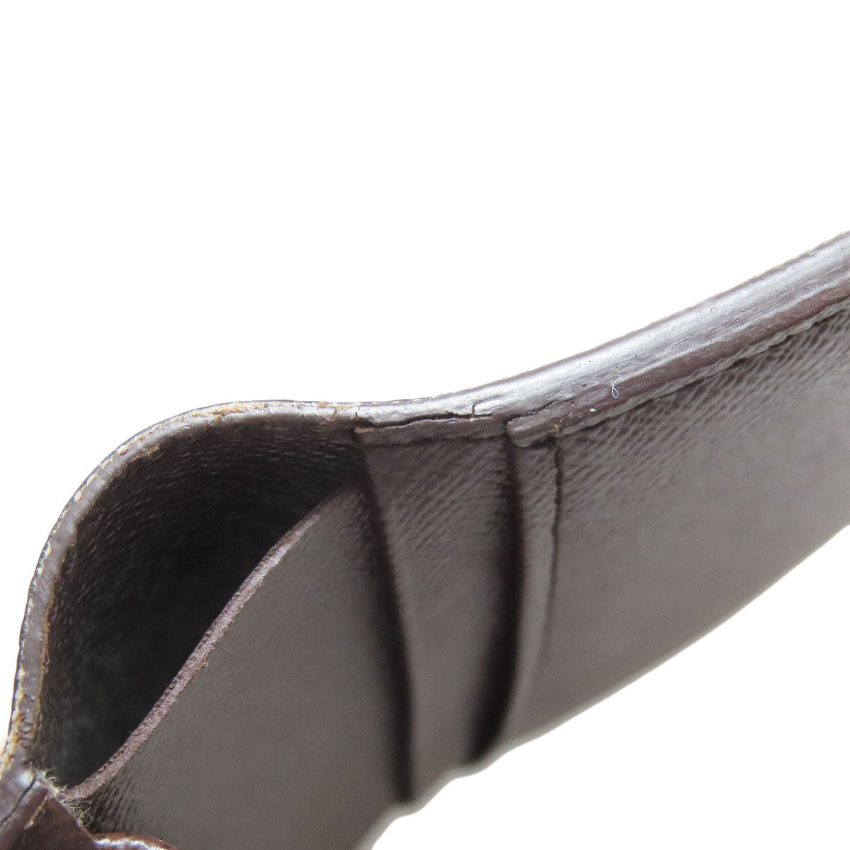 LOUIS VUITTON Bifold Wallet N61674 Damier canvas Brown Portefeuille Vienova