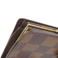 LOUIS VUITTON Bifold Wallet N61674 Damier canvas Brown Portefeuille Vienova