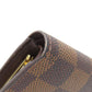 LOUIS VUITTON Bifold Wallet N61674 Damier canvas Brown Portefeuille Vienova