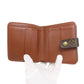 LOUIS VUITTON Bifold Wallet M61667 Monogram canvas Brown Compact zip