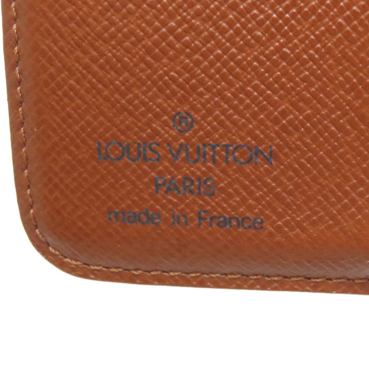 LOUIS VUITTON Bifold Wallet M61667 Monogram canvas Brown Compact zip