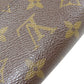 LOUIS VUITTON Long Wallet Purse M61734 Monogram canvas Brown Portefeuille Sala (formerly)
