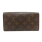 LOUIS VUITTON Long Wallet Purse M61734 Monogram canvas Brown Portefeuille Sala (formerly)