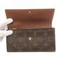 LOUIS VUITTON Long Wallet Purse M61734 Monogram canvas Brown Portefeuille Sala (formerly)