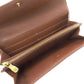 LOUIS VUITTON Long Wallet Purse M61734 Monogram canvas Brown Portefeuille Sala (formerly)