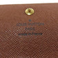 LOUIS VUITTON Long Wallet Purse M61734 Monogram canvas Brown Portefeuille Sala (formerly)