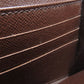 LOUIS VUITTON Long Wallet Purse N63209 Damier canvas Brown Portefeuille Sara