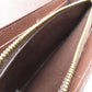 LOUIS VUITTON Long Wallet Purse N63209 Damier canvas Brown Portefeuille Sara