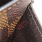 LOUIS VUITTON Long Wallet Purse N63209 Damier canvas Brown Portefeuille Sara