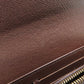 LOUIS VUITTON Long Wallet Purse N63209 Damier canvas Brown Portefeuille Sara