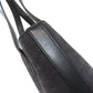 CELINE Handbag canvas black C Macadam