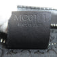 CELINE Handbag canvas black C Macadam