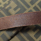 FENDI Handbag canvas Brown Zucca Pattern