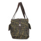 FENDI Handbag canvas Brown Zucca Pattern