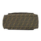 FENDI Handbag canvas Brown Zucca Pattern