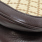 GUCCI Shoulder Bag 251820 canvas Brown Diamante ChainShoulder