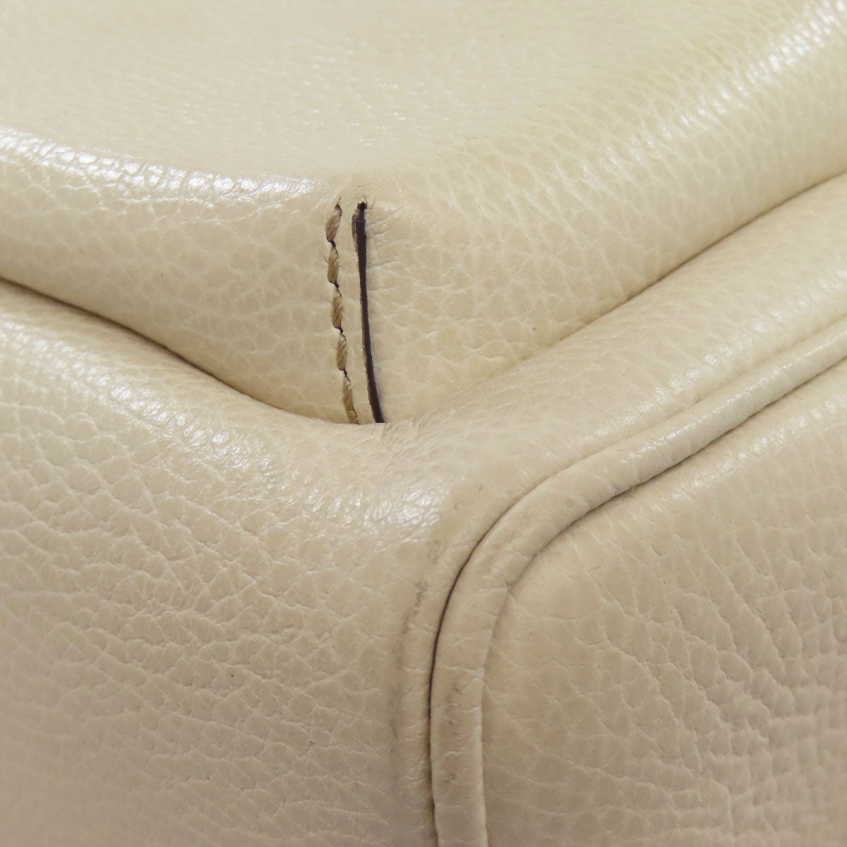 GUCCI Backpack 431570 leather white Soho