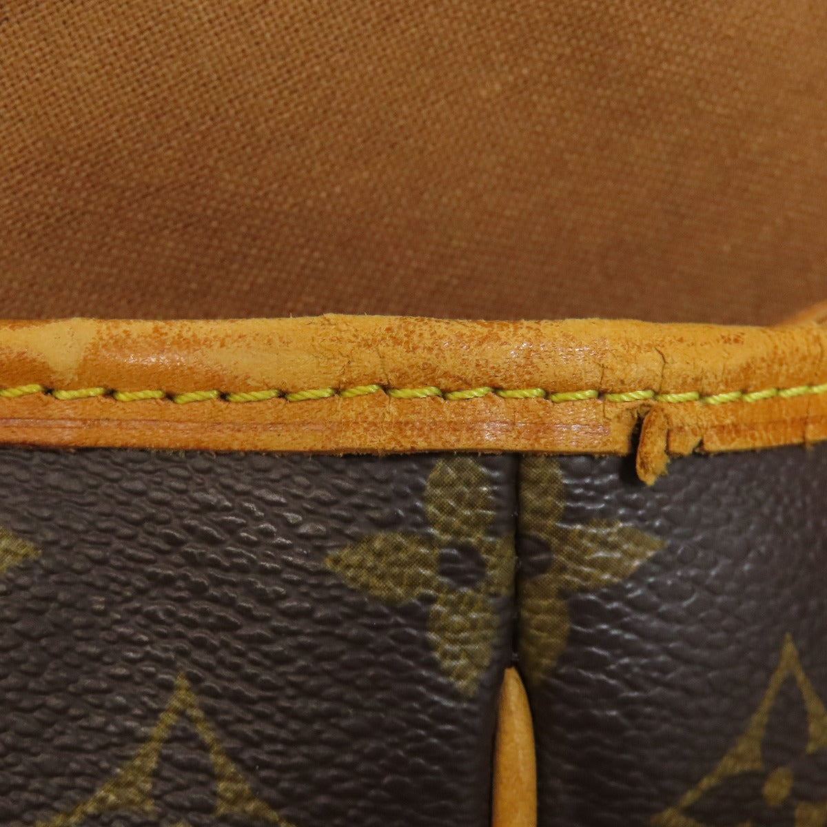 LOUIS VUITTON Tote Bag M51154 Monogram canvas Brown Batignolles Horizontal