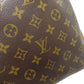 LOUIS VUITTON Tote Bag M51154 Monogram canvas Brown Batignolles Horizontal