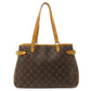 LOUIS VUITTON Tote Bag M51154 Monogram canvas Brown Batignolles Horizontal