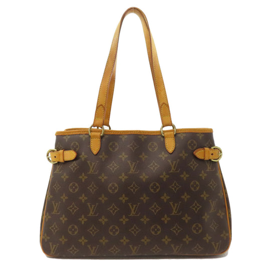 LOUIS VUITTON Tote Bag M51154 Monogram canvas Brown Batignolles Horizontal