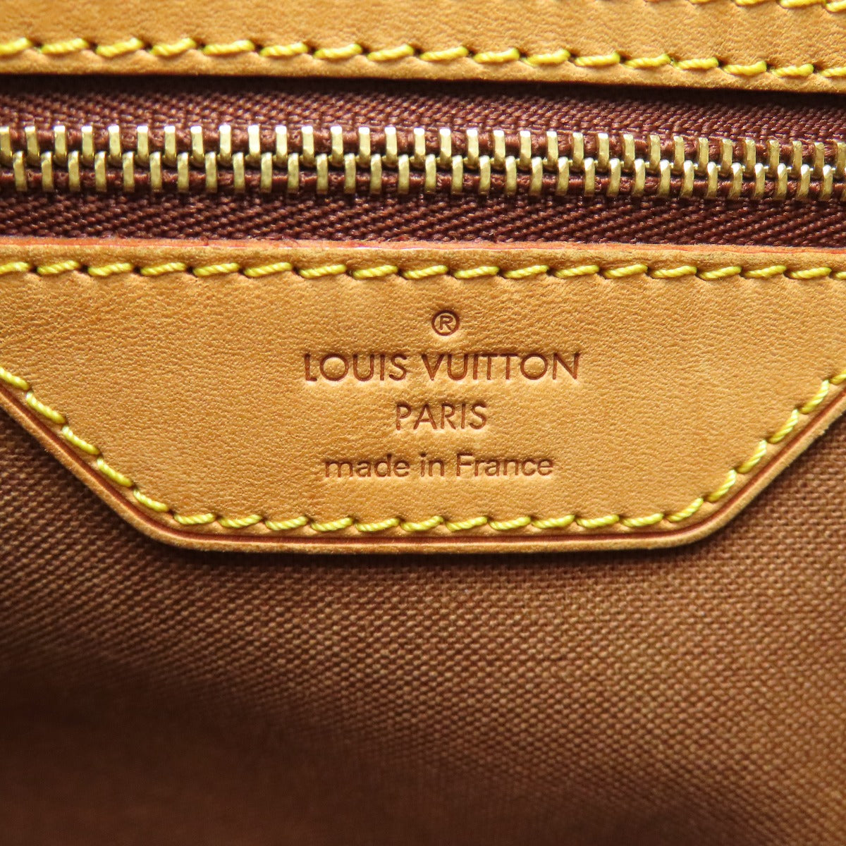LOUIS VUITTON Tote Bag M51154 Monogram canvas Brown Batignolles Horizontal