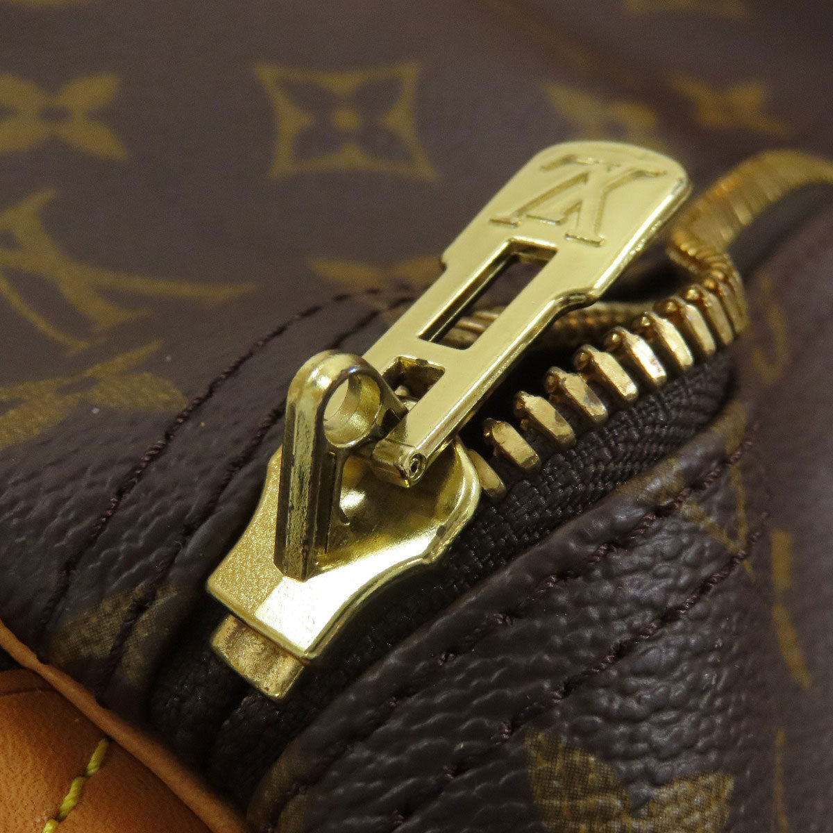 LOUIS VUITTON Boston Duffel bag M41424 Monogram canvas Brown Keepall 55