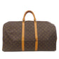 LOUIS VUITTON Boston Duffel bag M41424 Monogram canvas Brown Keepall 55