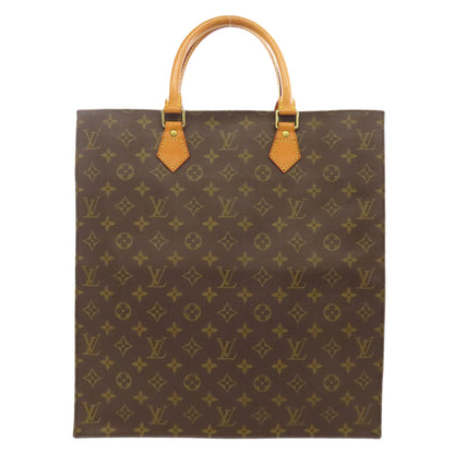 LOUIS VUITTON Handbag M51140 Monogram canvas Brown Sac Plat