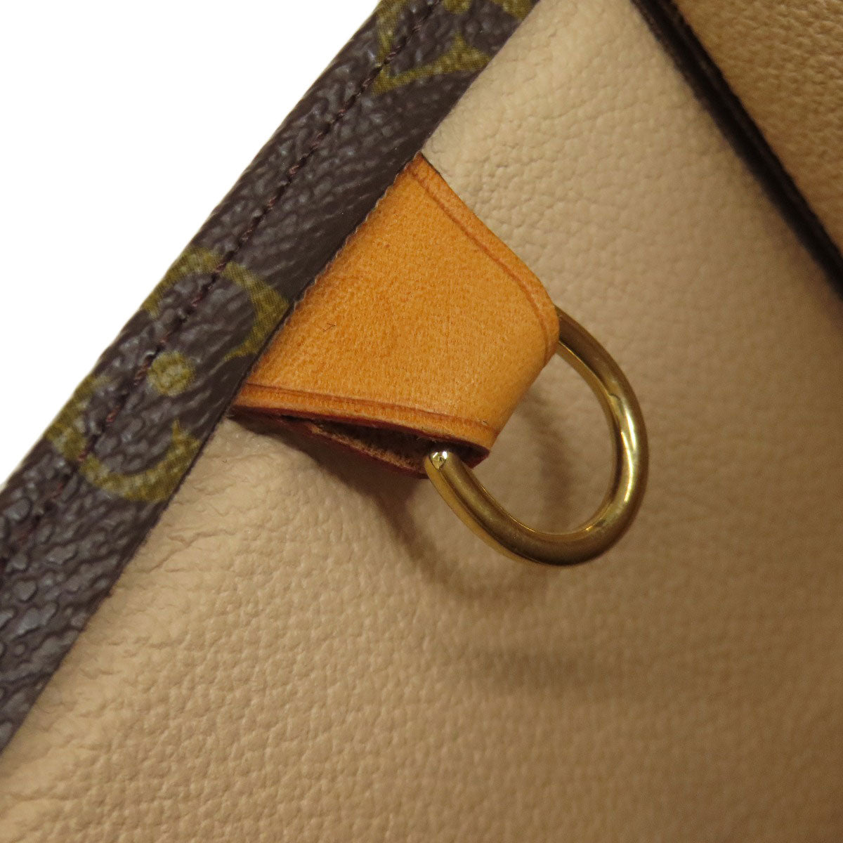 LOUIS VUITTON Handbag M51140 Monogram canvas Brown Sac Plat