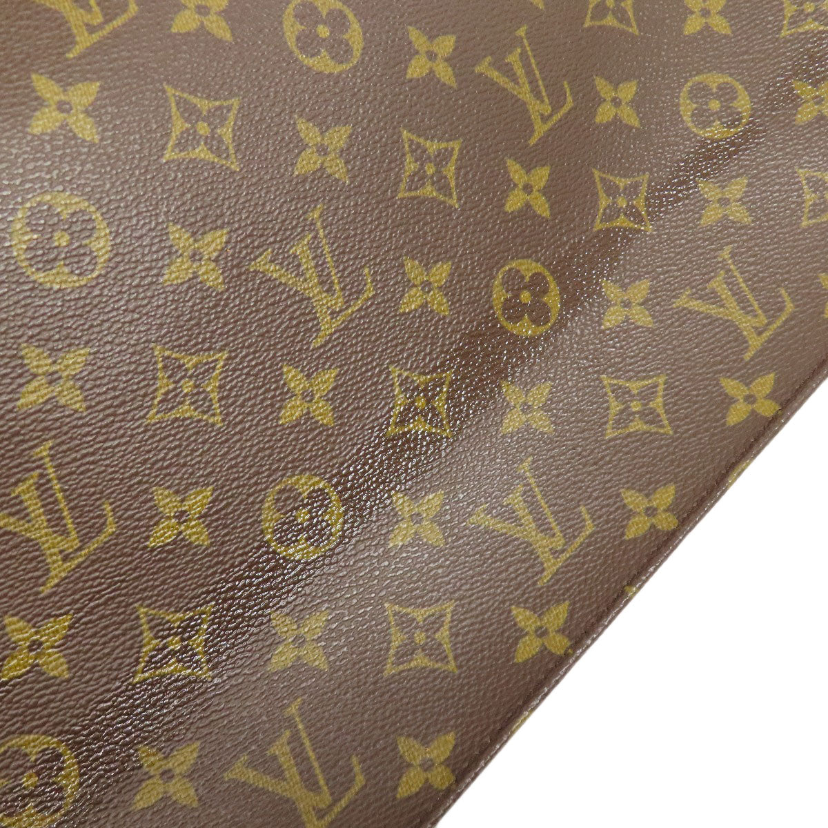 LOUIS VUITTON Handbag M51140 Monogram canvas Brown Sac Plat