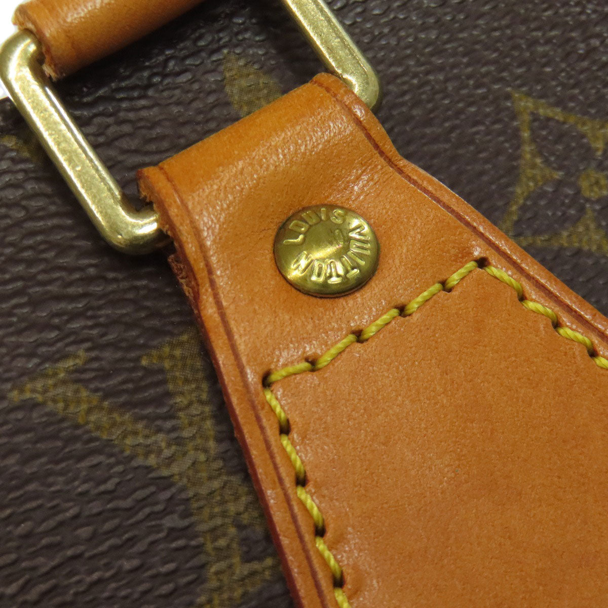 LOUIS VUITTON Handbag M51140 Monogram canvas Brown Sac Plat