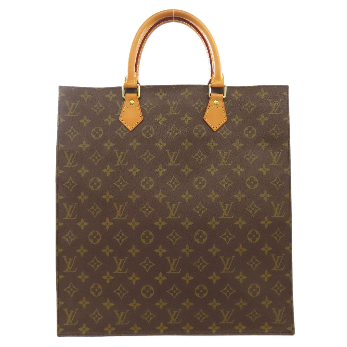 LOUIS VUITTON Handbag M51140 Monogram canvas Brown Sac Plat