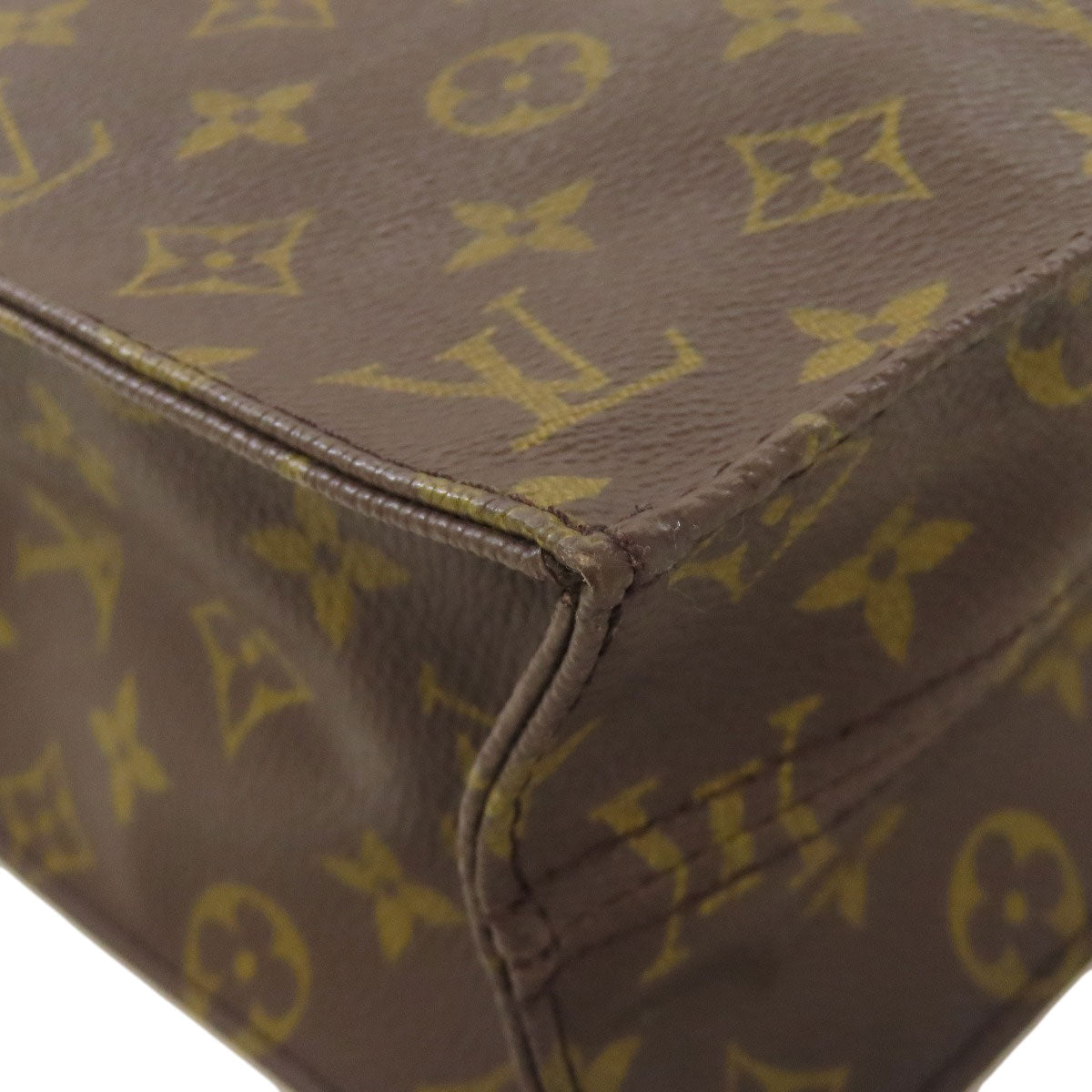 LOUIS VUITTON Handbag M51140 Monogram canvas Brown Sac Plat