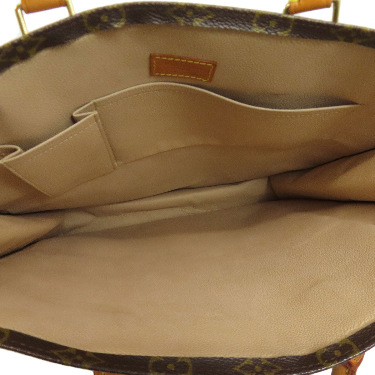 LOUIS VUITTON Handbag M51140 Monogram canvas Brown Sac Plat