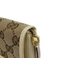 GUCCI Bifold Wallet 346056 canvas Brown Outlet GG