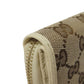 GUCCI Bifold Wallet 346056 canvas Brown Outlet GG