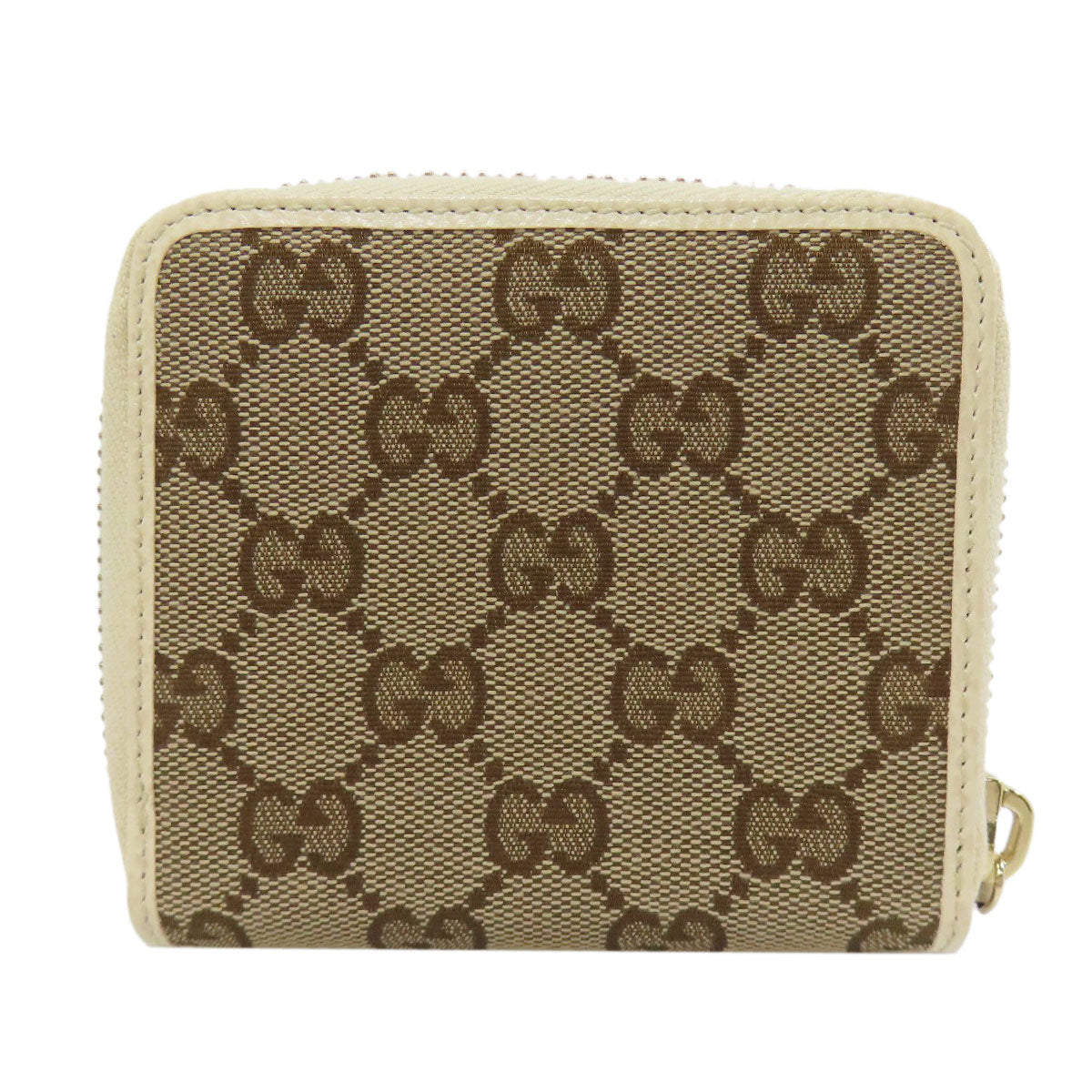 GUCCI Bifold Wallet 346056 canvas Brown Outlet GG