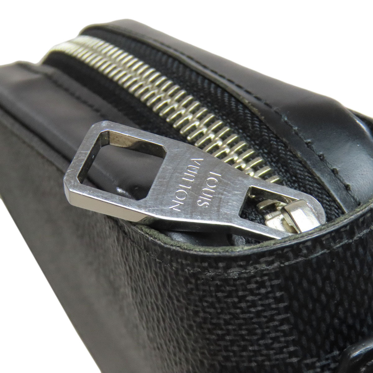 LOUIS VUITTON business bag N41503 Damier canvas gray Zippy XL