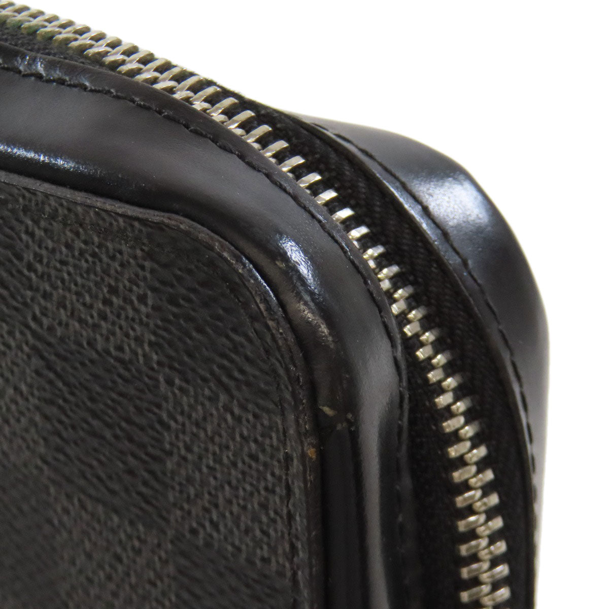 LOUIS VUITTON business bag N41503 Damier canvas gray Zippy XL