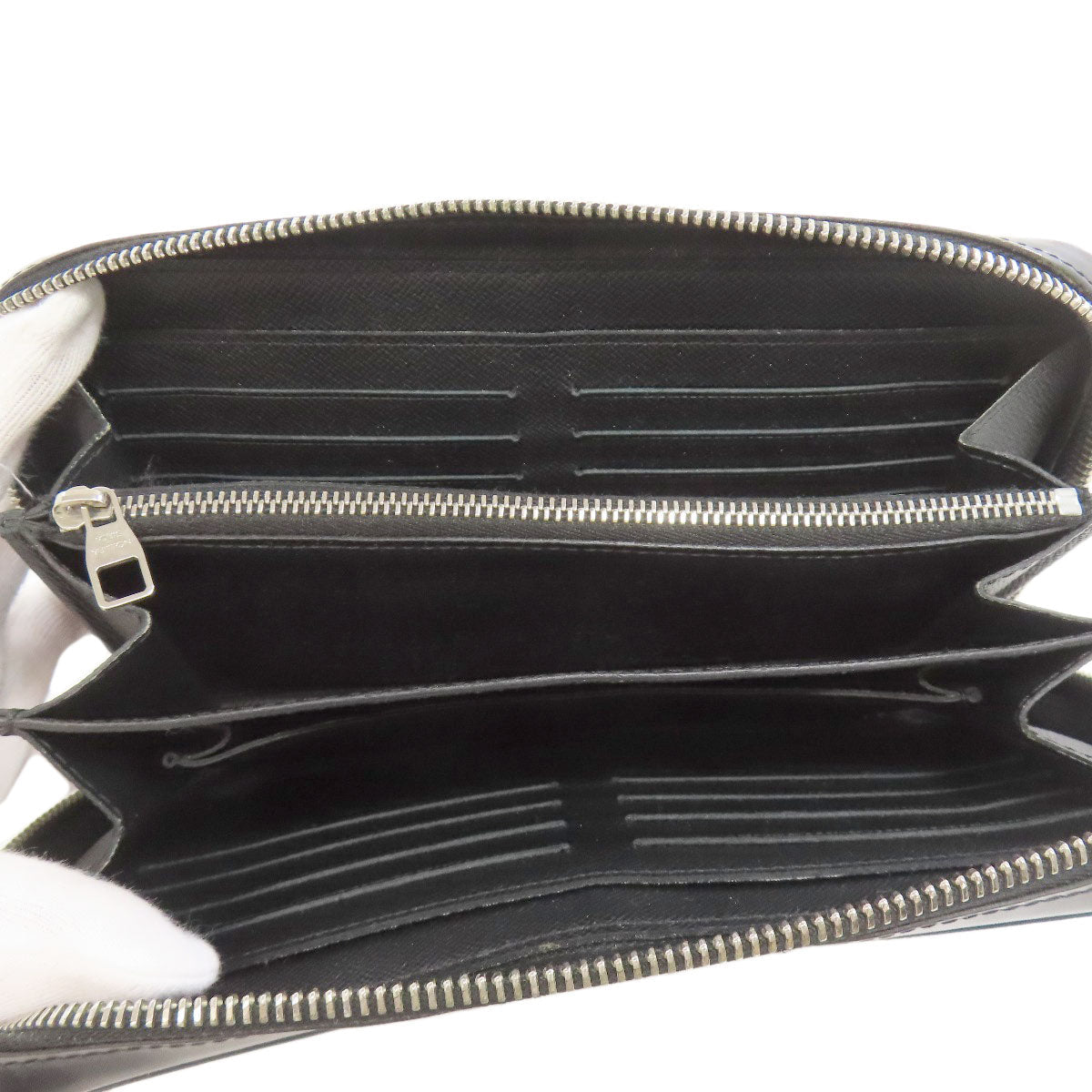 LOUIS VUITTON business bag N41503 Damier canvas gray Zippy XL