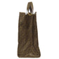 FENDI Tote Bag Coated canvas Brown Fila collaboration Zucca Pattern