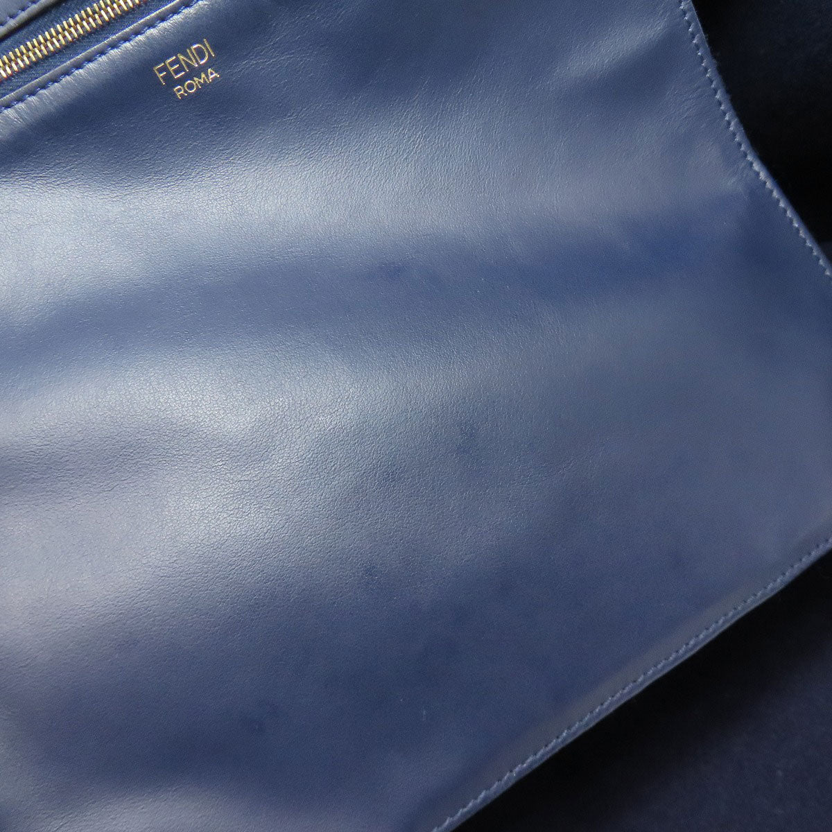 FENDI Tote Bag Coated canvas Brown Fila collaboration Zucca Pattern