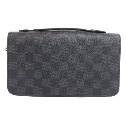 LOUIS VUITTON business bag N41503 Damier canvas gray Zippy XL