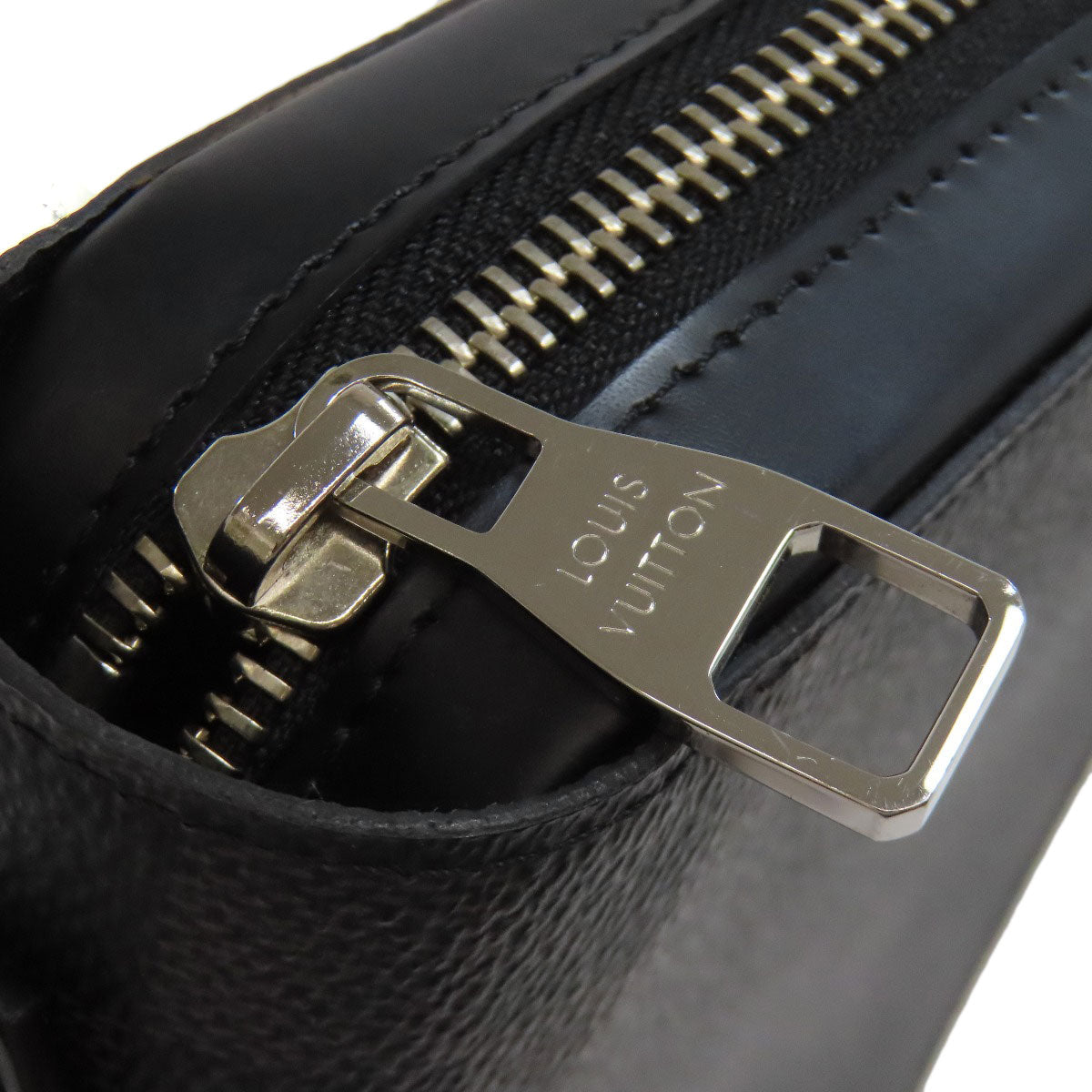 LOUIS VUITTON business bag N41503 Damier canvas gray Zippy XL