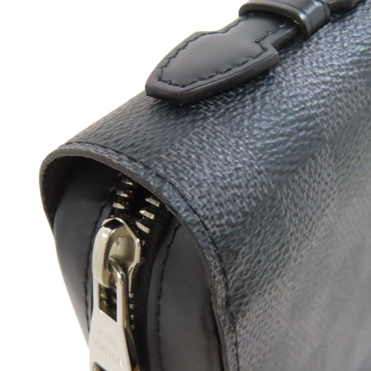 LOUIS VUITTON business bag N41503 Damier canvas gray Zippy XL